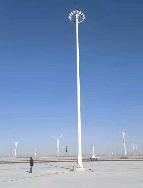 瓜州高速路服务区波密高杆灯项目