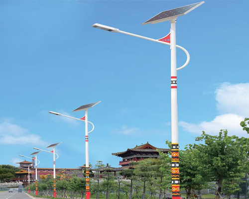 波密民族特色路灯