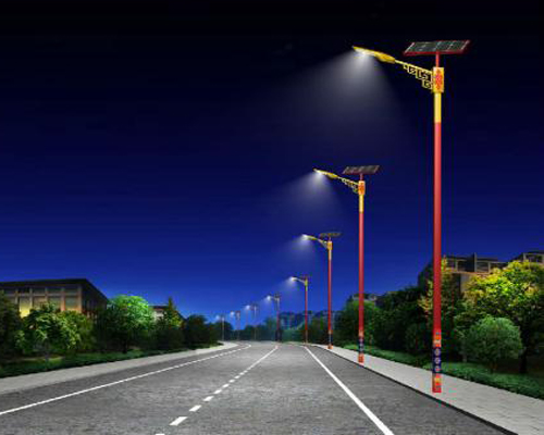 波密民族特色路灯